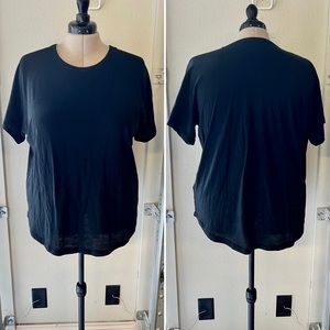 NWT Madewell black tee - size 1X